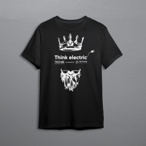 T-shirt "Think electric" Black