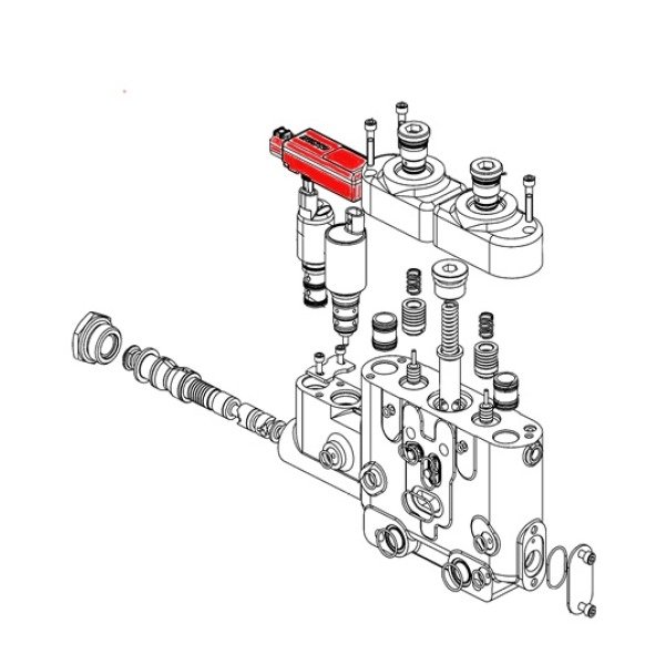 Valve Control Block AGCO 521912d1 - Image 3